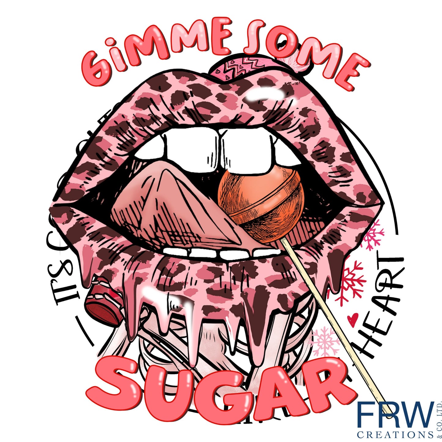 Gimme Some Sugar Sublimation Sheet Transfer