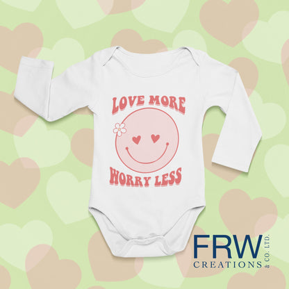 Love More Worry Less Sublimation Sheet Transfer