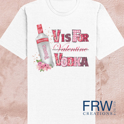 V is For Vodka Sublimation Sheet Transfer