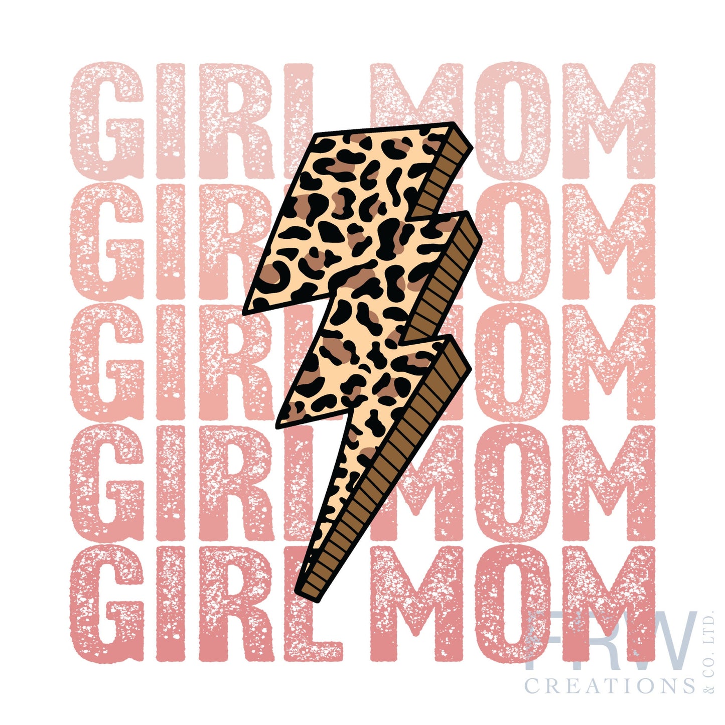 Girl Mom Sublimation Sheet Transfer