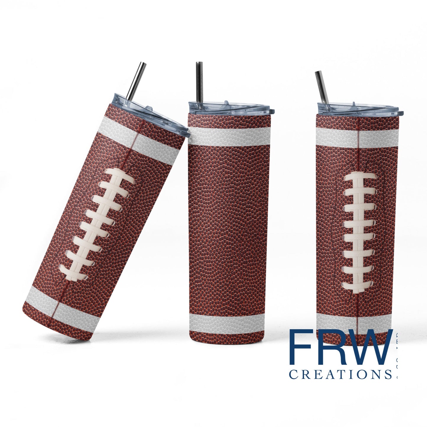 Football 20 oz. Sublimation Tumbler Transfer