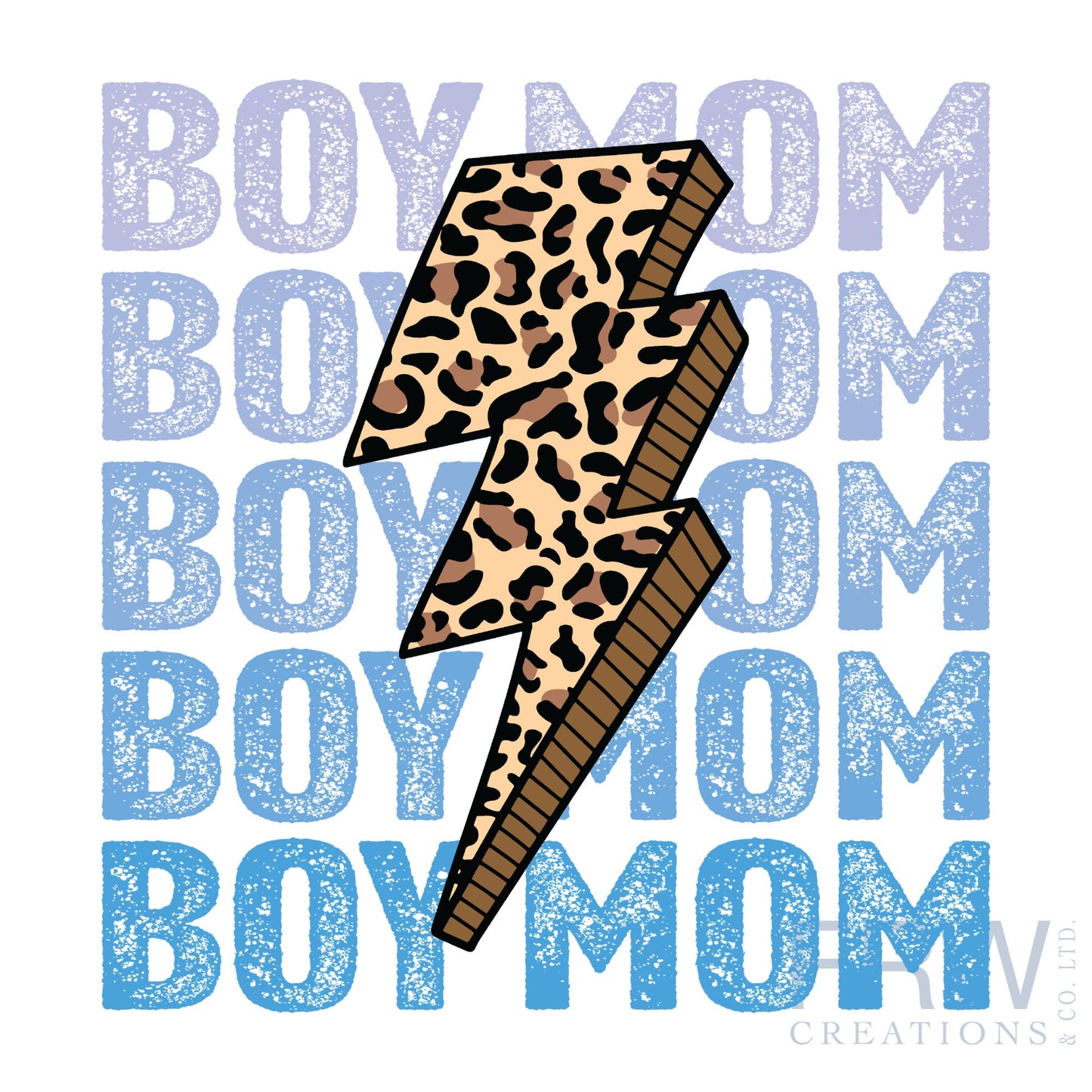 Boy Mom Sublimation Sheet Transfer