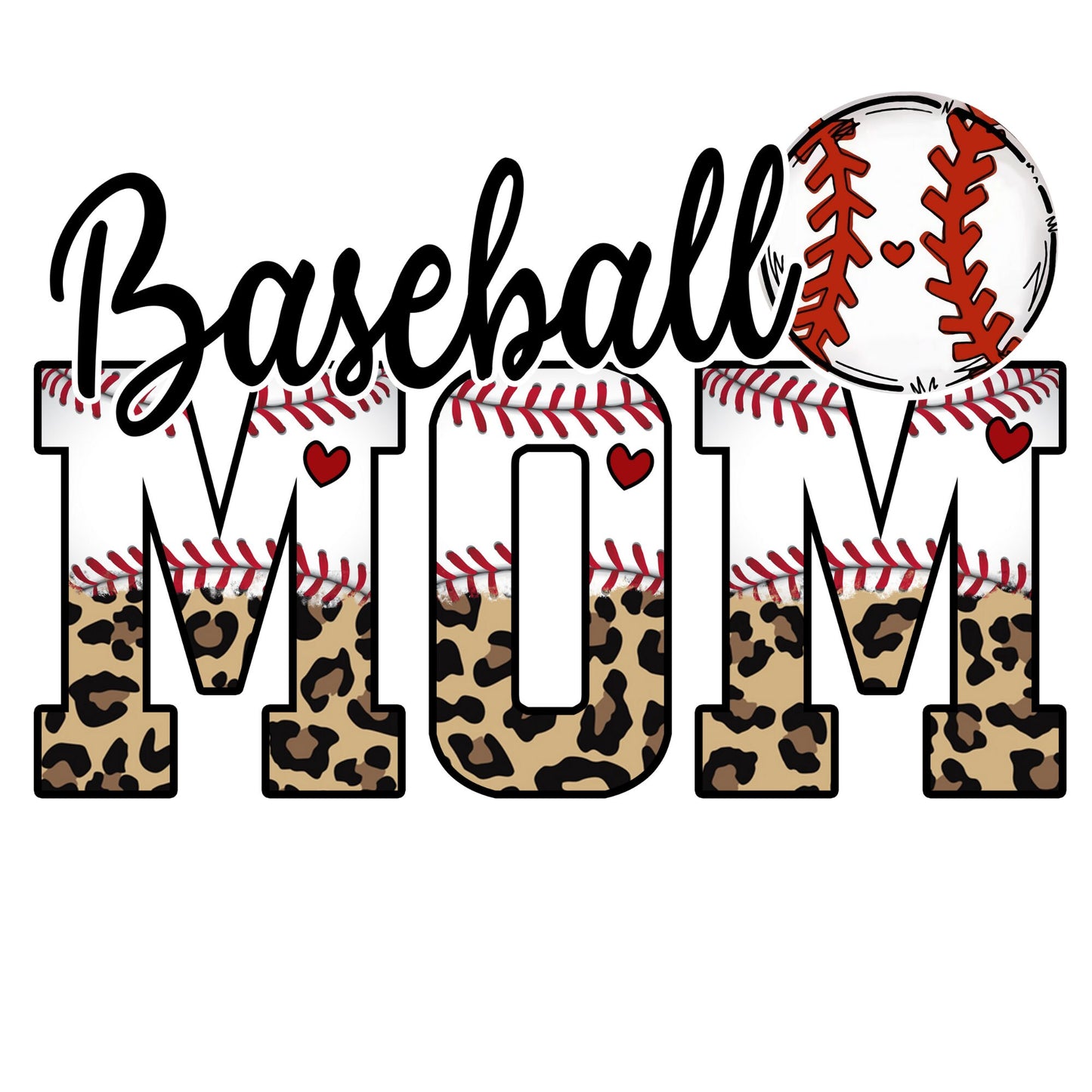 Baseball Mom Sublimation Sheet Transfer -Ready to Press