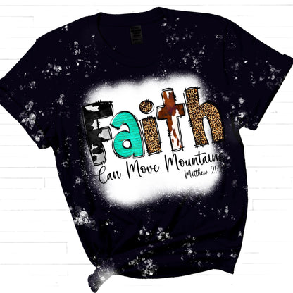 Faith Can Move Mountains Sublimation Sheet Transfer -Ready to Press