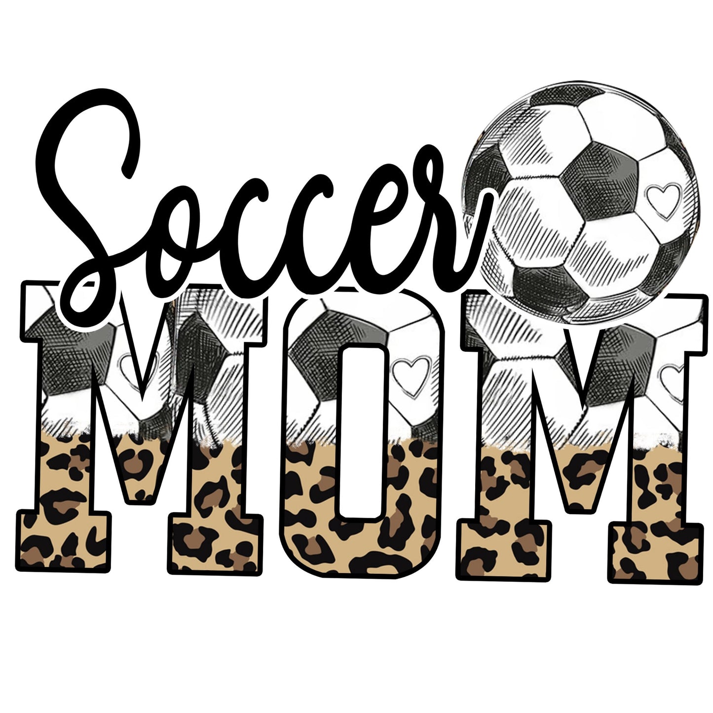 Soccer Mom Sublimation Sheet Transfer -Ready to Press