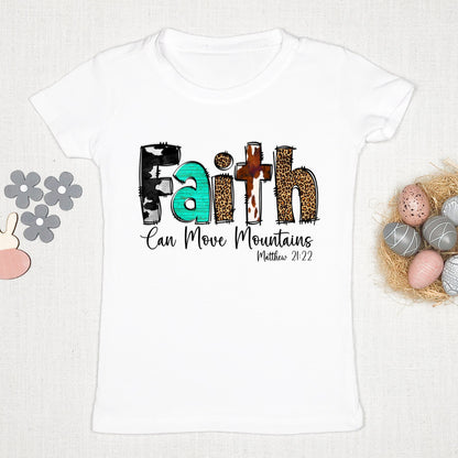 Faith Can Move Mountains Sublimation Sheet Transfer -Ready to Press