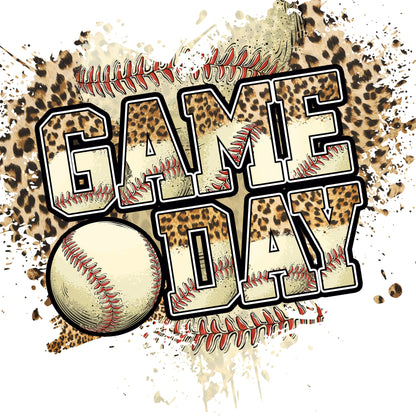 Game Day Baseball Sublimation Sheet Transfer -Ready to Press