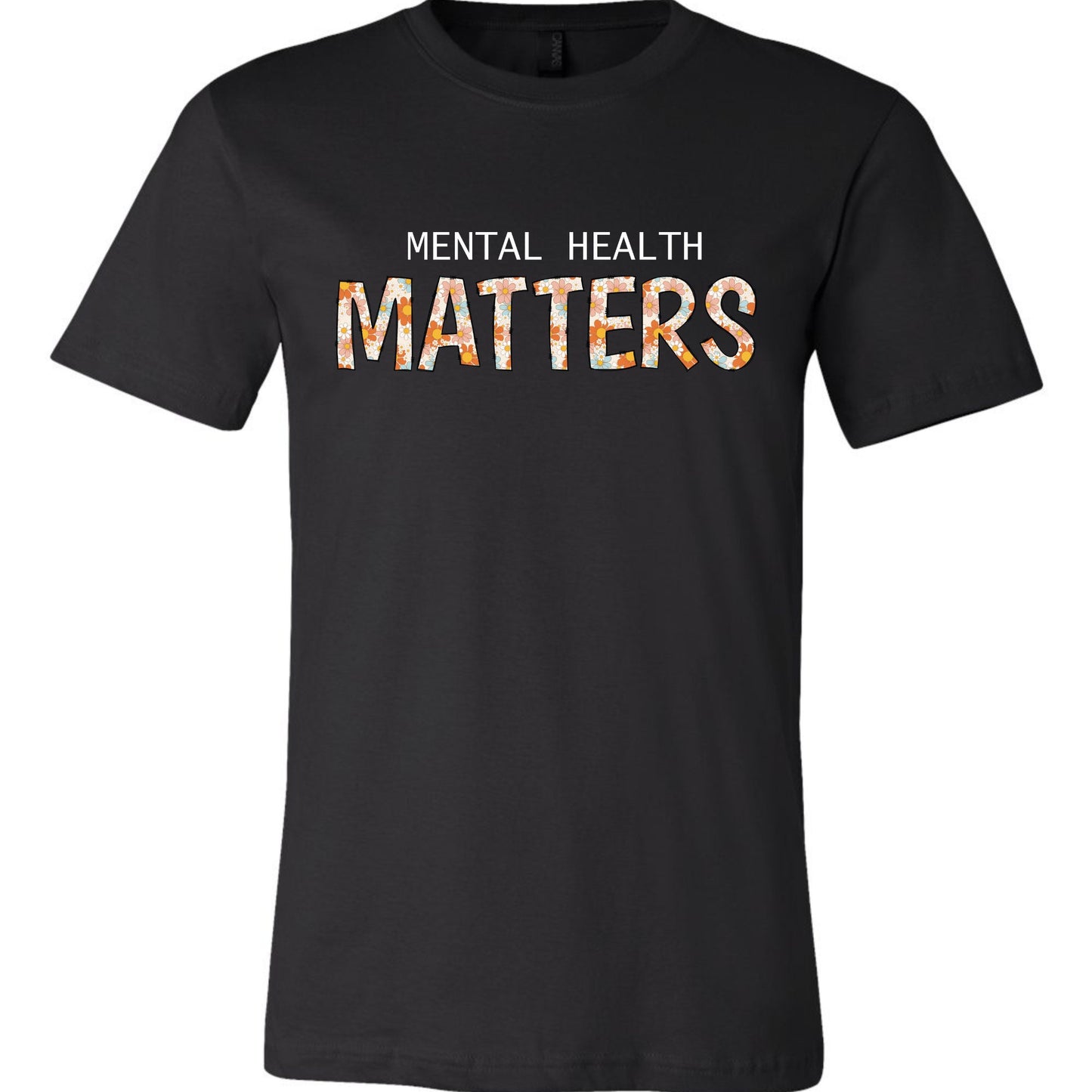 Mental Health Matters Floral PNG SVG - Instant Download for htv, DTF, Dtg