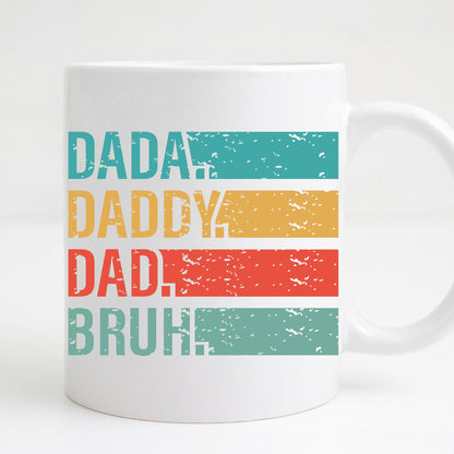 Dada Daddy Dad Bruh Sublimation Sheet Transfer -Ready to Press