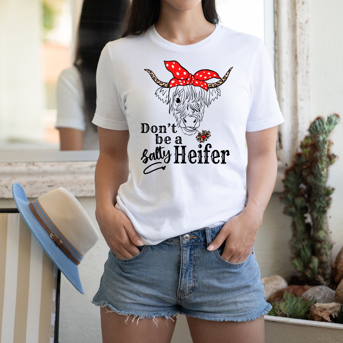 Don't Be A Salty Heifer Sublimation Sheet Transfer -Ready to Press