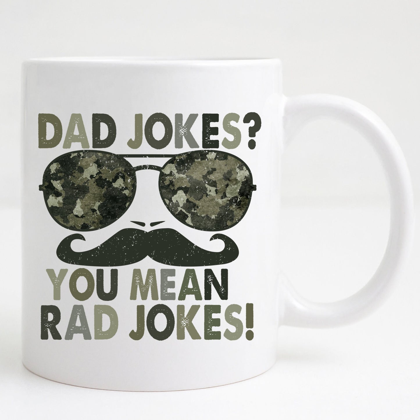 Dad Jokes? You Mean Rad Jokes! Sublimation Sheet Transfer -Ready to Press