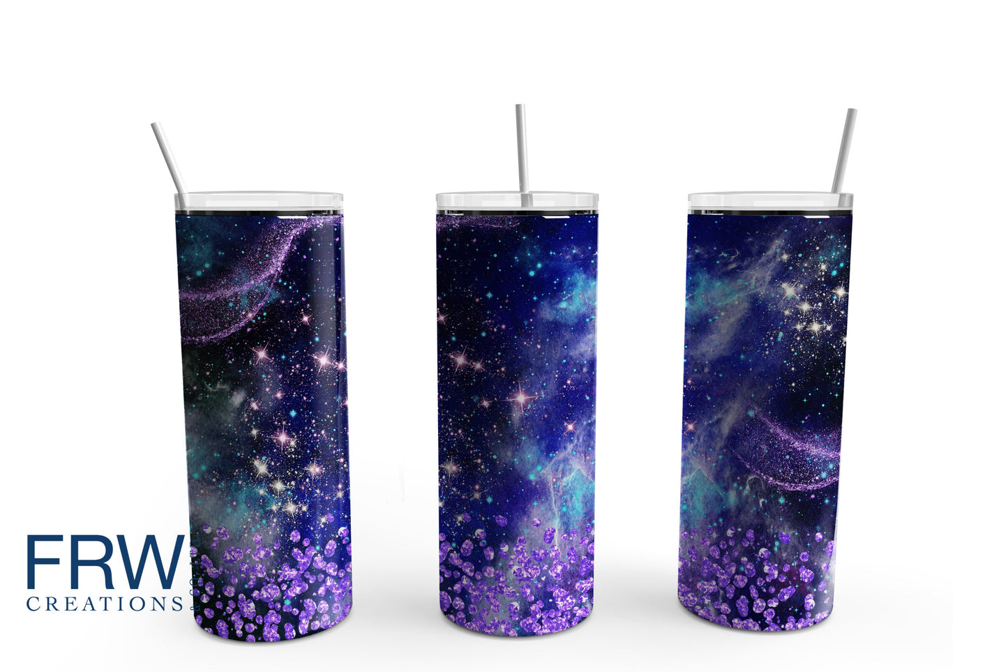 Galaxy 20 oz. Sublimation Tumbler Transfer