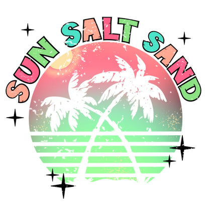 Sun Salt and Sand Sublimation Sheet Transfer -Ready to Press