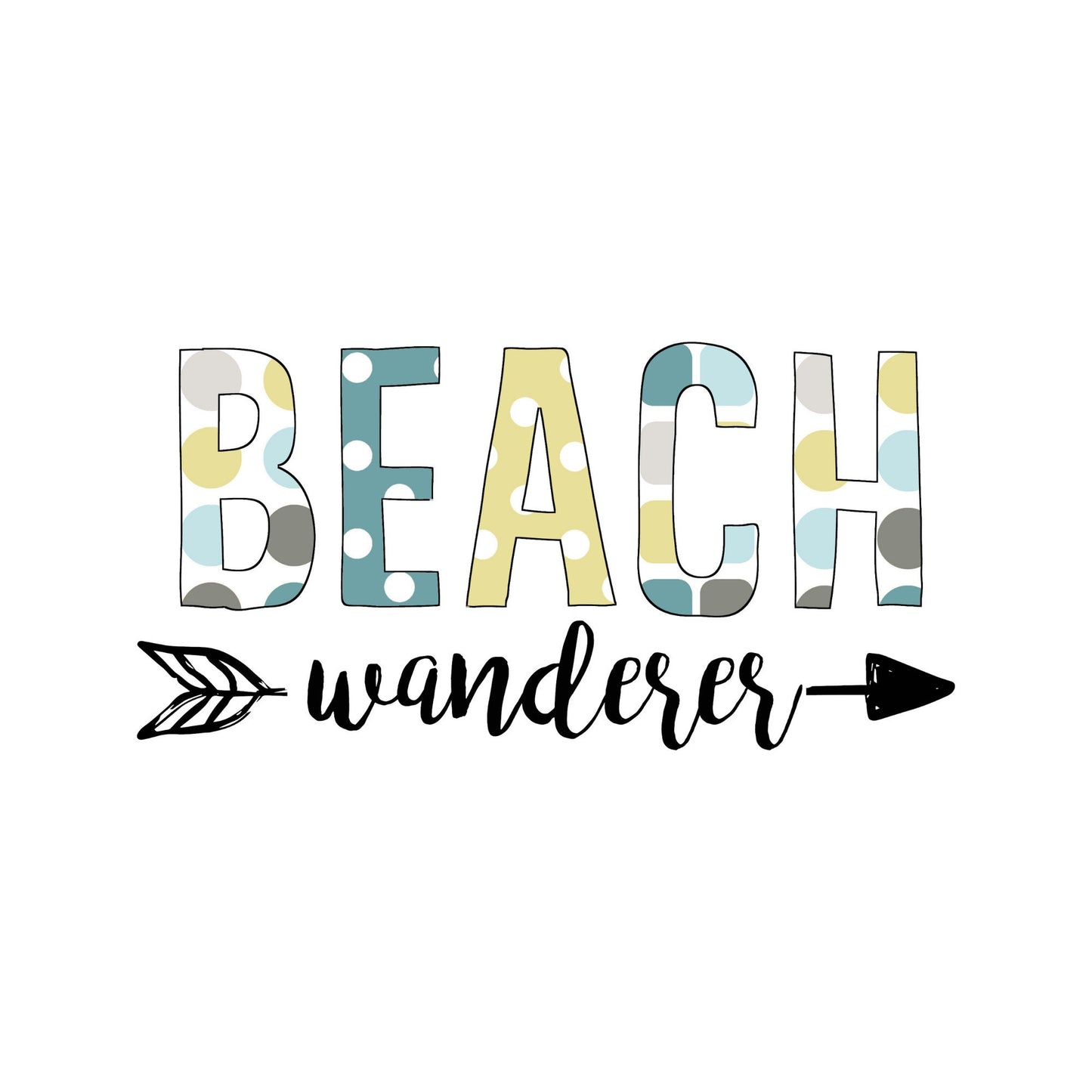 Beach Wanderer Summer Sublimation Transfer