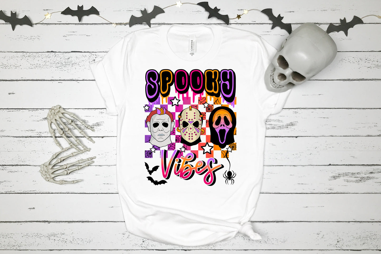 Spooky Vibes Sublimation Transfer