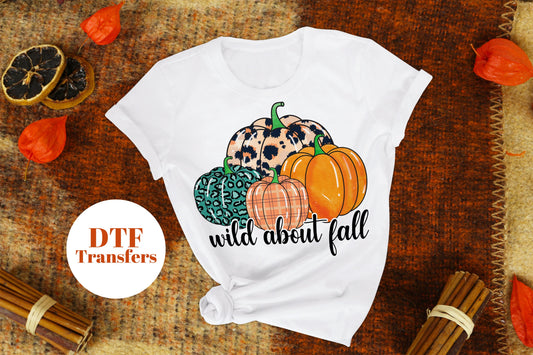 Wild About Fall- DTF Full Colour transfers