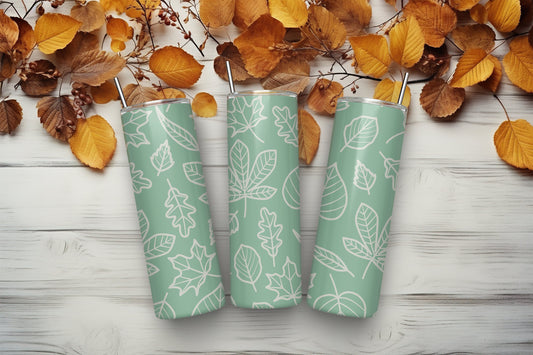 Autumn Leaves #3 20 oz. Sublimation Tumbler Transfer