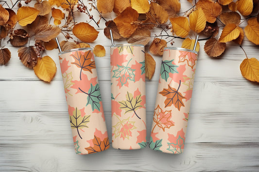 Autumn Leave #4 20 oz. Sublimation Tumbler Transfer