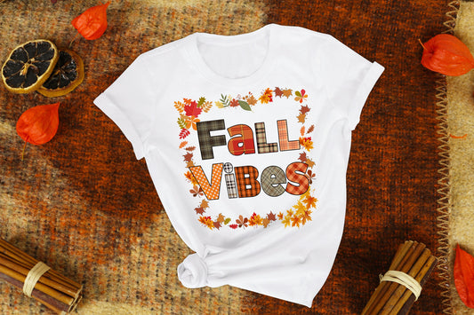 Fall Vibes Sublimation Transfer