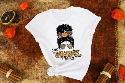 One Thankful Mama Sublimation Transfer