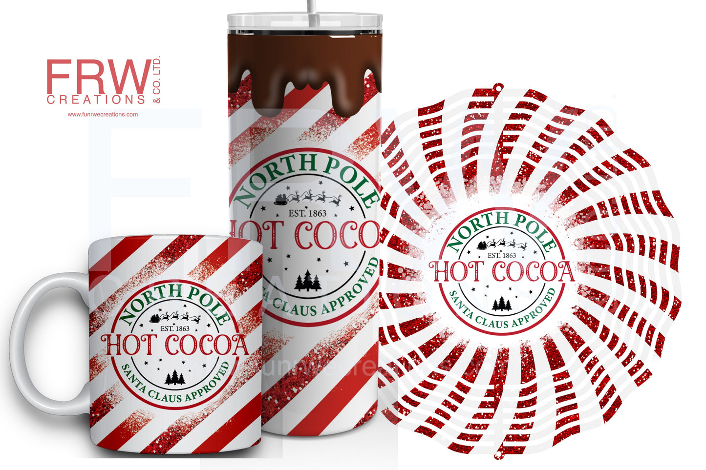 Hot Cocoa North Pole Santa Approve Digital File Instant Download png, dtf, dtg