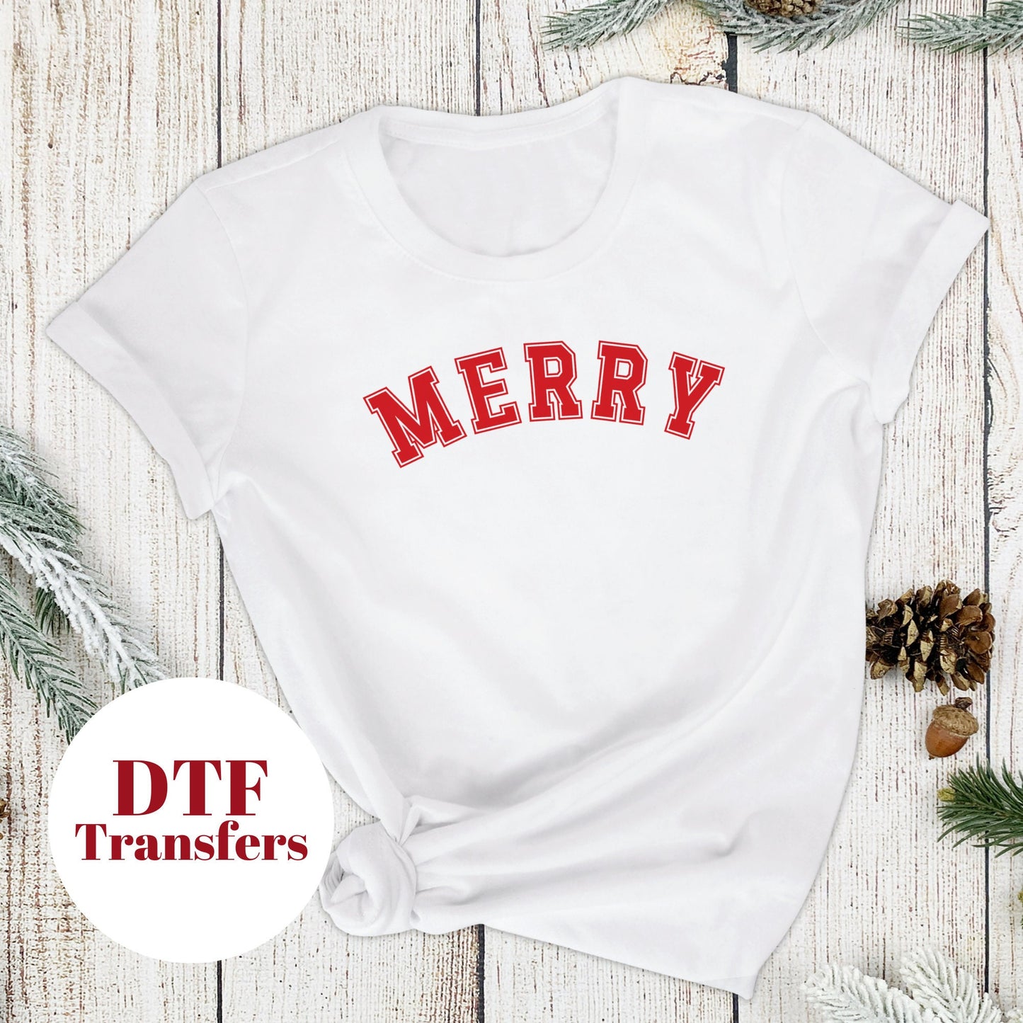 Merry - DTF Full Colour transfers