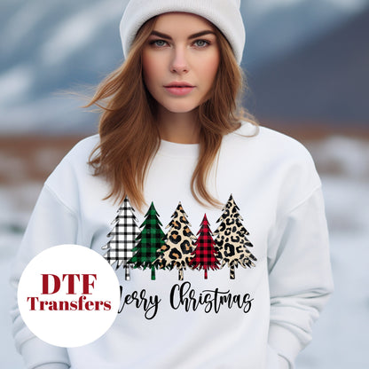 Merry Christmas - DTF Full Colour transfers