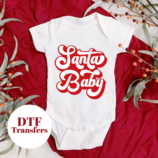 Santa Baby - DTF Full Colour transfers