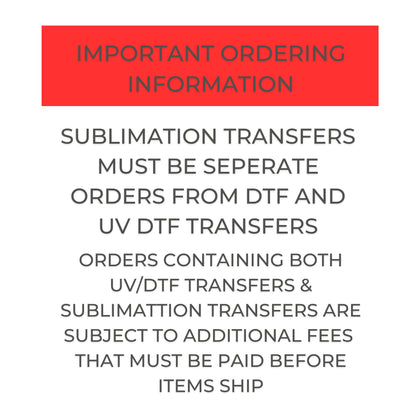 Spooky Season DTF Full Colour transfers