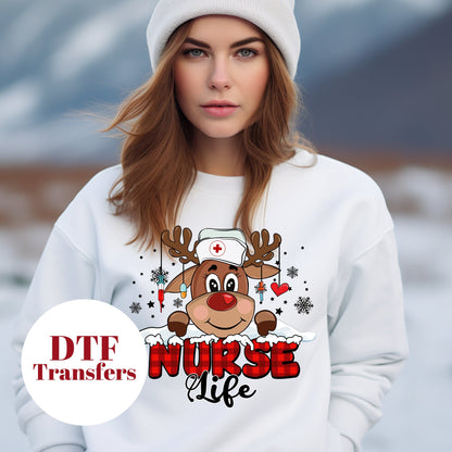 Nurse Life - DTF Full Colour transfers