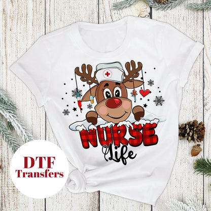 Nurse Life - DTF Full Colour transfers