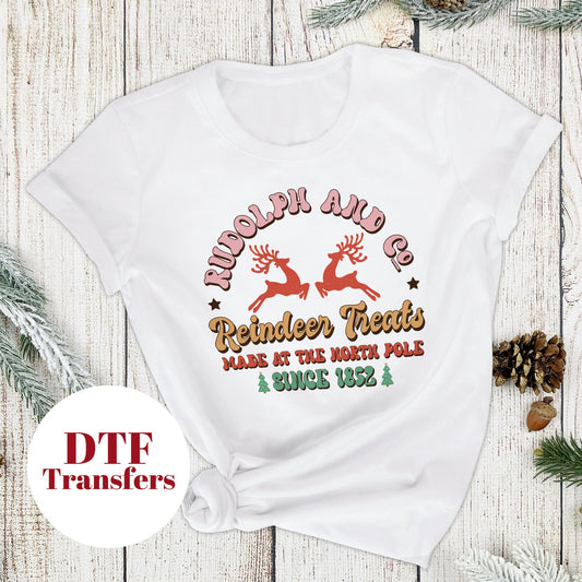 Rudolph and Co - DTF Full Colour transfers