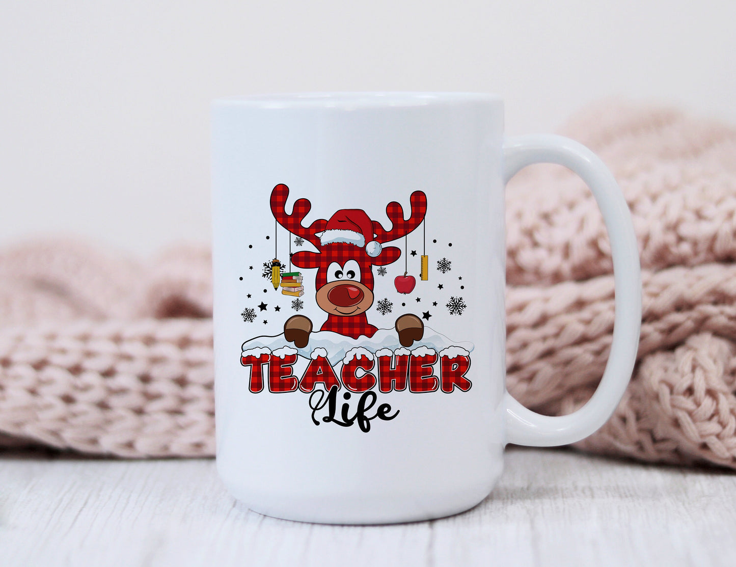 Teacher Life  Coffee Mug Sublimation Transfer