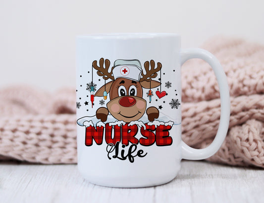 Nurse Life Coffee Mug Sublimation Transfer