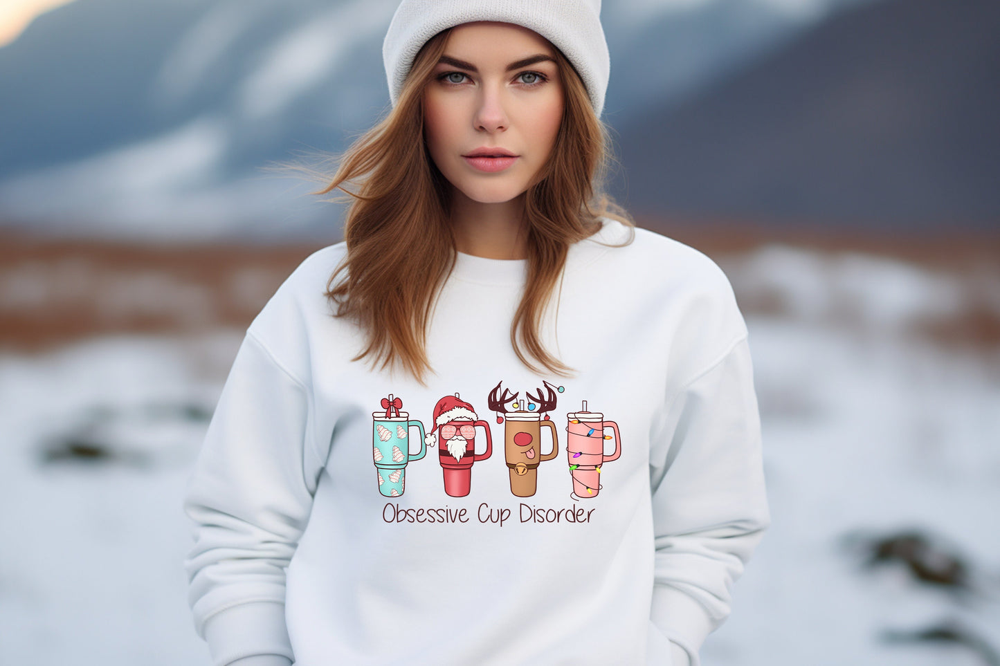 Obsessive Cup Disorder OCD  Sublimation Sheet Transfer -Ready to Press