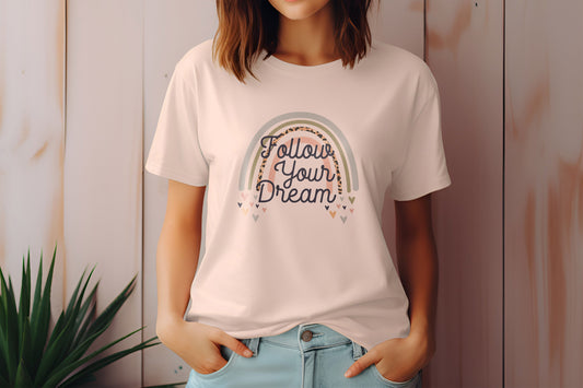 Follow Your Dreams Sublimation Sheet Transfer -Ready to Press