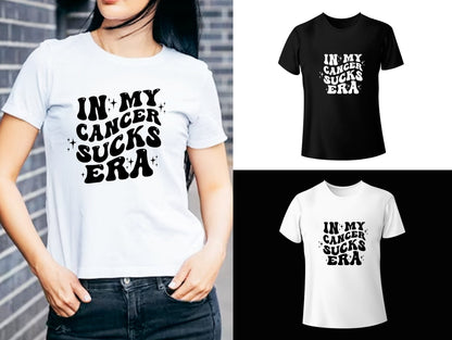 In My Cancer Sucks Era Instant Download PNG and SVG: Sublimation Dtf, Dtg, HTV