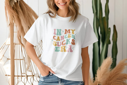 In My Cancer Sucks Era Instant Download PNG and SVG: Sublimation Dtf, Dtg, HTV