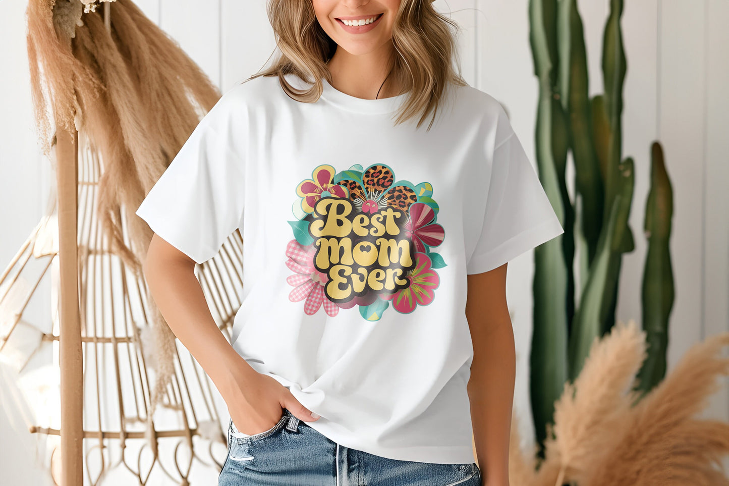 Best Mom Ever Retro PNG Instant Download PNG Sublimation Dtf, Dtg,