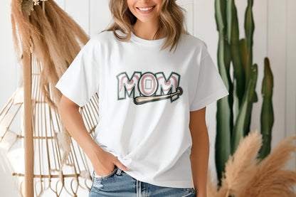 Baseball Mom PNG Instant Download PNG Sublimation Dtf, Dtg,