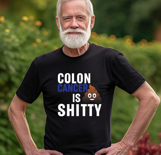 Colon Cancer is Shitty  Instant Download PNG Sublimation Dtf, Dtg, HTV