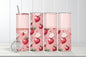 Strawberry Coquette 20 oz Skinny Tumbler Bundle of 4 PNG's