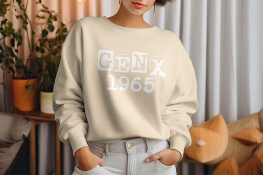 Gen X Year (Includes 1965 through 1980) Png Svg Dtf