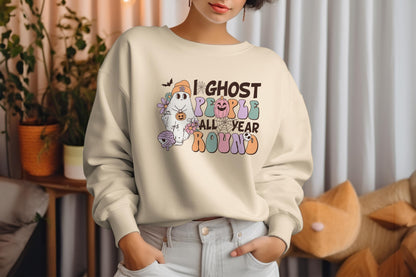 I Ghost People Halloween Sublimation Transfer