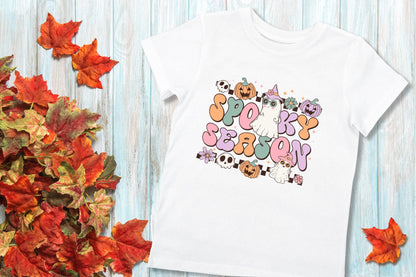 Spooky Season Retro Halloween Fall Sublimation Transfer