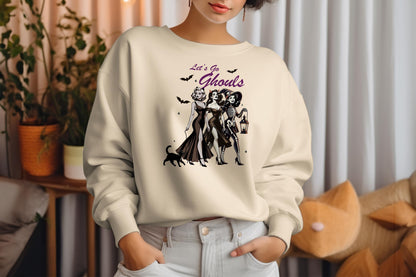 Let's Go Ghouls Witch Halloween Sublimation Transfer