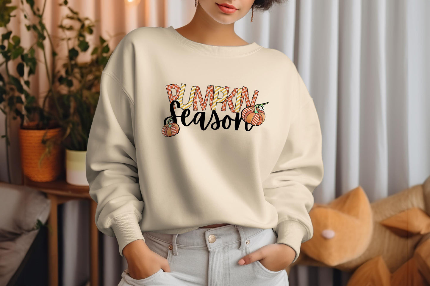 Pumpkin Season Halloween Fall Sublimation Transfer