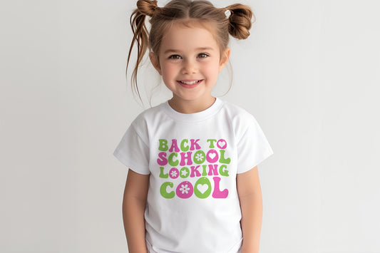 Back to School Looking Cool- DTF Full Colour transfers