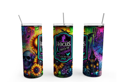 Hocus Pocus Bright 20 oz. Sublimation Tumbler Transfer