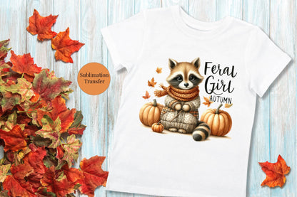 Feral Girl Sublimation Transfer